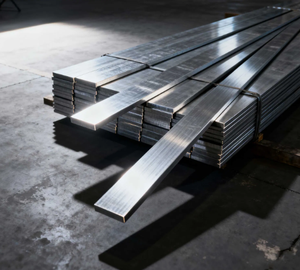 Barra Piatta in Acciaio Inossidabile Grado 317 409 430 434 305 316 ASTM JIS Pronta per la Spedizione per Valvole a Saracinesca e Componenti di Macchinari Pesanti - Product Image 1