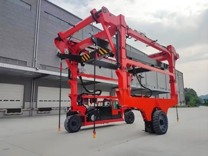 Mobile Port Crane 40 ton Level Luffing Portal Gantry Crane 50 ton Merek SGY Komponen Inti Gear untuk Kontainer 40ft 50ft - Product Image 6
