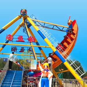 Manèges de bateau <span class=keywords><strong>pirate</strong></span> géants en fibre de verre pour adultes, équipement d'amusement intérieur/extérieur pour parcs d'attractions et fêtes foraines, à vendre - Product Image 4