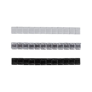 Wheelsky FA-13A de haute qualité, poids d'équilibrage de roue adhésifs sans plomb en acier Fe, 1/4 oz x 12 (3 oz au total) - Product Image 3