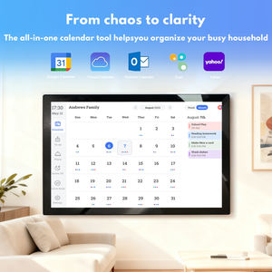 32インチ壁掛けWiFiデジタルカレンダー、<span class=keywords><strong>Google</strong></span>とiCloudと同期、家族計画と報酬システム、CE/ROHS/FCC認証済み - Product Image 2