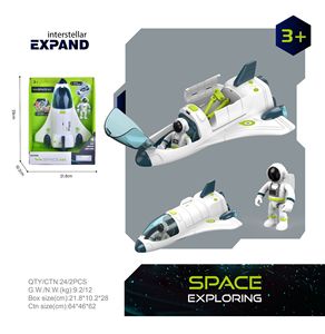 Juguetes Espaciales Interestelares, Modelos de Naves Espaciales con Luces de Colores y Música, Juguetes Interactivos para Niños y Padres - Product Image 3