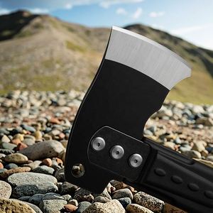 Outdoor Multi-purpose Camping Tactical Survival Axe with Car <b>Tool</b> Firefighting Features Small <b>Hand</b> Hatchet Stainless Steel DIY - Product Image 6