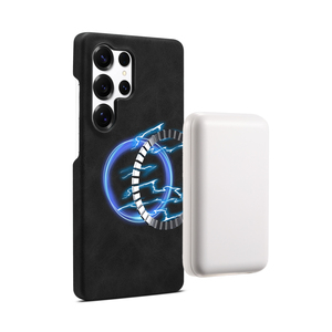 Funda Magnética para Teléfono con <span class=keywords><strong>Carga</strong></span> <span class=keywords><strong>Inalámbrica</strong></span> de Piel Sintética Denior, Moderna, Práctica y de Estilo Tecnológico, Compatible con la Serie <span class=keywords><strong>Samsung</strong></span> S25 S26 - Product Image 5