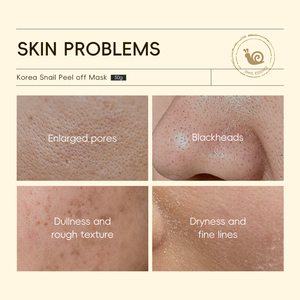 Masque facial peel-off à la feuille d'or 24K et à la bave d'escargot, adoucit la peau, resserre les pores, nettoyage en profondeur, contrôle du sébum, hydratant, format voyage, offre OBM - Product Image 4