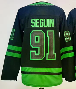 Nouveaux maillots de hockey sur glace cousus pour hommes Dallas, 14 <span class=keywords><strong>Jamie</strong></span> Benn, 21 Robertson, 91 Tyler Seguin, vente en gros - Product Image 6