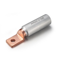 Borne de cosse de câble à sertir bimétallique DTL-6 AL-CU connecteurs de cosse bimétalliques avec baril de cuivre de raccords d'alimentation électrique