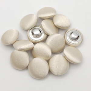 Bán buôn 11.5 mét vải tự bao phủ <span class=keywords><strong>Shank</strong></span> nút satin vải bao phủ nút - Product Image 5