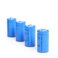 16340 batterie 1300mAh 3.7V Li-ion piles rechargeables CR123A pour stylo Laser lampe de poche LED