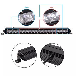9-32V Single Row 30W--250W 7-51inch <strong>Led</strong> <strong>Light</strong> <strong>Bar</strong> Spot/Flood/Combo Work Lamp <strong>Led</strong> <strong>Light</strong> <strong>Bar</strong> for Off Road SUV Truck Pickup 4x4 - Product Image 3