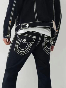 T-shirt décontracté pour homme, style américain, tendance, coupe ample, délavé, motif <span class=keywords><strong>Bouddha</strong></span>, grande taille, en tissu épais, coupe droite - Product Image 1