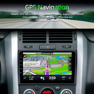 REAKO 9 pollici per <span class=keywords><strong>Suzuki</strong></span> <span class=keywords><strong>SX4</strong></span> 2006-2014 Android lettore multimediale per auto WIFI GPS retromarcia telecamera IPS Touch Screen - Product Image 4