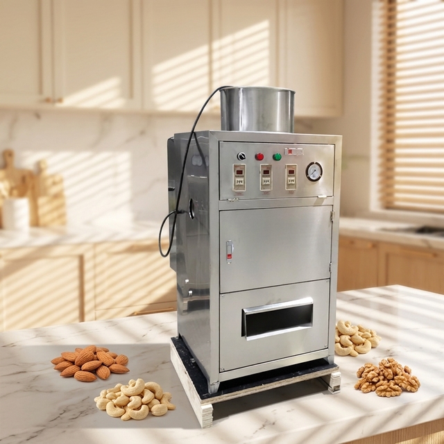 Fully Detachable Inner Processing Chamber Dead-corner-free Water Flushing Structure Pine Nut Peeling Machine