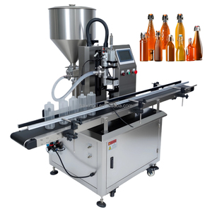 Macchina Riempitrice Automatica Monotesta a Pompa a Pistone per Liquidi, Progettata per Cosmetici, Profumi e Contenitori di Creme. - Product Image 3