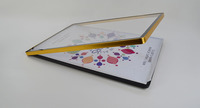 Boîte à lumière rectangulaire décorative en aluminium et acrylique pour affiche de film, avec bande LED, pour signalétique de cinéma
