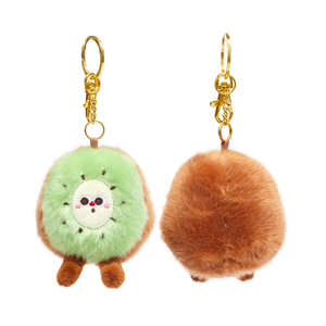 Llavero de Peluche Relleno de Manzana, Plátano, Maíz, Piña y Caqui - Product Image 2