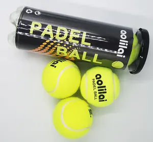 2023 nuevo de caucho natural de fibra química pelota de tenis playa padel pelota profesional palline da pista de padel