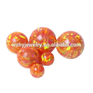 Rough Fire Opal Stone OP#30 4.0 mm Fire Opal Beads