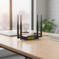 Routeur SIM 4G LTE OpenWrt, carte SIM Internet CPE compacte, routeur Wi-Fi 4G LTE, point d'accès mobile, routeur Wi-Fi 4G avec emplacement pour carte SIM