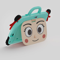 Tableta Inteligente para Niños de 7 Pulgadas, 1+16 GB de Memoria Android, Apariencia Adorable, Tableta Educativa para Niños, WiFi, Funciones Enriquecedoras, para Estudiar y Jugar