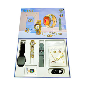 Nuevo D15 GS Relojes inteligentes Traje Pantalla táctil completa Monitoreo del sueño Pulsera deportiva con joyería Pendientes Collares Anillo Uso - Product Image 6