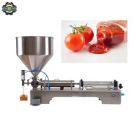 JIAHE Kleine RVS Pasta-vulmachine Luchtbediende Semi-automatische Hoge-Nauwkeurigheid Kwantitatieve Apparatuur voor Cosmetica