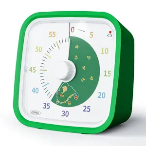 60 minuti di gestione meccanica del tempo timer di pianificazione visiva interruttore da cucina Timer di conto alla rovescia timer per i bambini