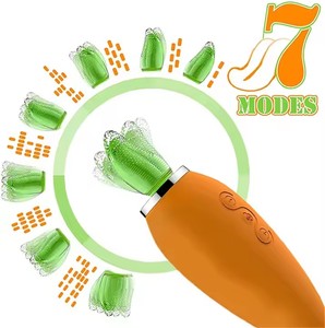 Vibrador de Masaje al Vacío de Silicona Súper Potente, Recargable por USB, 100% Impermeable, para Mujeres, 7 Frecuencias, Masajeador de Succión de Senos - Product Image 5