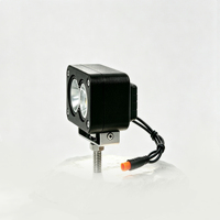 Baja Light Plug & Play Motorcycle LED Light 3PIN Yellow Connector Universal Mount IP67 Waterproof Off Road ATV Dirt Bike