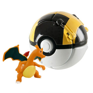 Pikachu Actiefiguur met Pop-up Pokébal Animefiguur Collectible Speelgoedset Interactieve Pocket Monster Figuur voor Kinderen Pluche - Product Image 4