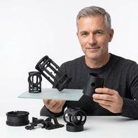 Services d'impression 3D personnalisés HANCHI pour prototypes, pièces industrielles, figurines utilisant la stéréolithographie SLA, précision de 0,01 mm