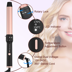Multi Kit Interchangeable Wand 11 in 1 Interchangeable Ceramic Barrels Wih Flat Iron Curling Iron <b>Hair</b> <b>Curler</b> Set - Product Image 4