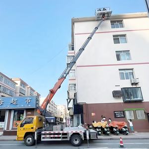 कार्य मंच से बटी ट्रक बूम लिफ्ट <span class=keywords><strong>25</strong></span> मीटर हाइड्रोलिक एक्सेस लेडर ट्रक घुड़सवार हवाई कामकाजी लिफ्ट - Product Image 4