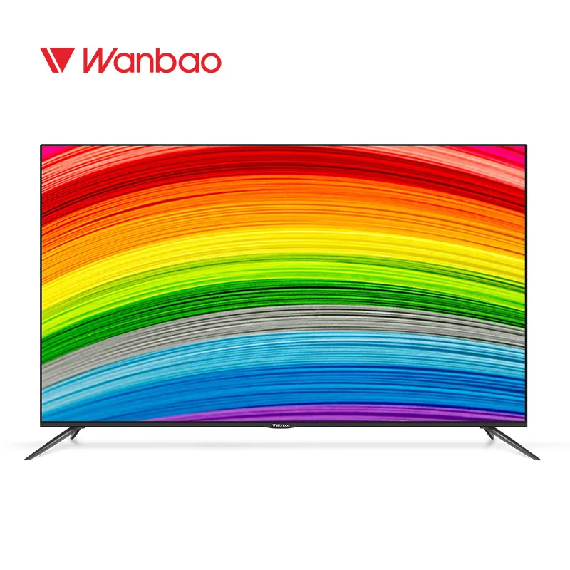 China Fabrik Großhandel Wanbao Marke OLED/DLED TV niedrigen Preis und hochwertige Smart-TV-Flach bildschirm 2K Full HD 4K UHD-Fernseher