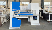 Ligne de production de mini-rouleaux de papier toilette avec machine de découpe et de rembobinage du papier à commande PLC, capacité de 200 m/min, certifiée CE