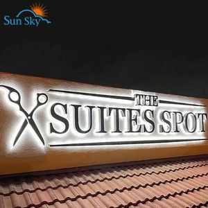 Fabricant d'enseigne au néon LED personnalisée Décoration murale avec logo éclairé personnalisé pour bureau, boutique, design de marque - Product Image 3