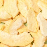 Zoet gevriesdroogd fruit, rijk aan spijsverteringsenzymen, voor de gezondheid van de darmen en als natuurlijk tussendoortje. Gefreeze-droogde papaja.