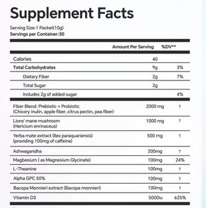 مسحوق ممتاز عضوي نقي من Yerba Mate من جنوب الولايات المتحدة سوبرفوود للطاقة للتغذية الرياضية - Product Image 2