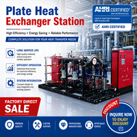 Fabricant chinois d'échangeurs de chaleur en acier inoxydable 316L, 360m3h, 7700KW, conception modulaire