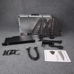 Professional 10CH <b>Wireless</b> Antenna Distribution & Amplifier System for UHF <b>Microphone</b> Stage Audio Engineering Equipment - Product Image 4