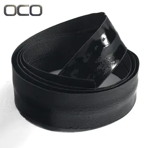 OCO TPU long chain waterproof nylon zipper black water assistant zipper for tent 5# 8# waterproof zipper roll Sustainable