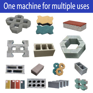 DINGRUI, Bloque de hormigón de cemento completamente automático Bloque de pavimentación de color Máquina de ladrillos Construcción Línea de producción de ladrillos de carretera - Product Image 4