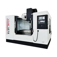 Centre d'usinage vertical CNC VMC1270 BT40 GSK à moyenne capacité (24 outils) pour le traitement des moules