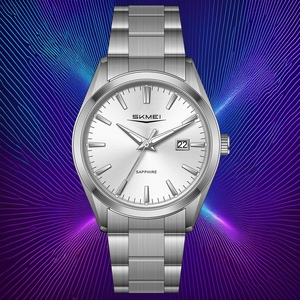 OEM นาฬิกาข้อมือระบบควอทซ์สแตนเลสสำหรับผู้ชายสไตล์มินิมอล - Product Image 2