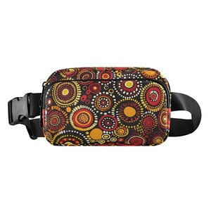 Australia <b>Boho</b> Bag Hippie Crossbody Bag Waist Bag Groovy Waist Bag Custom Print Fanny Pack Waist Bag with Adjustable Strap - Product Image 1