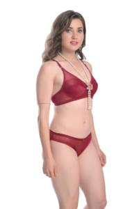 Sujetador de Copa Completa para Mujer, Sujetador de Red de Nailon Elástico y Suave, Sujetador de Cobertura Total con Tirantes Ajustables, Precio al por Mayor - Product Image 3