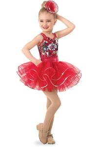 Costumes de danse jazz professionnels pour filles, enfants, spectacle, étoile brillante, spectacle de récital, costumes de danse - Product Image 6