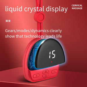 Mini masajeador de cuello de pulso de baja frecuencia colgante plegable portátil para aplicación corporal - Product Image 3