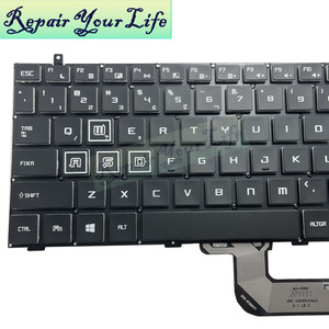PT-BR Brazil Brazil RGB <span class=keywords><strong>Backlit</strong></span> Máy Tính Xách Tay Bàn Phím cho machenike T90 cộng với X3-S X8Ti-s X8 Pro P-760 PLUS-TG65T tr26 bàn phím mới - Product Image 3