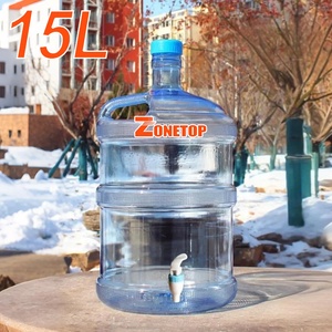 Top Quality 18 Lt 18.9 Ltr 19 Litre 20 Liter <strong>5</strong> <strong>Gallon</strong> Round <strong>Water</strong> <strong>Jug</strong> <strong>with</strong> <strong>Water</strong> <strong>Faucet</strong> - Product Image 5